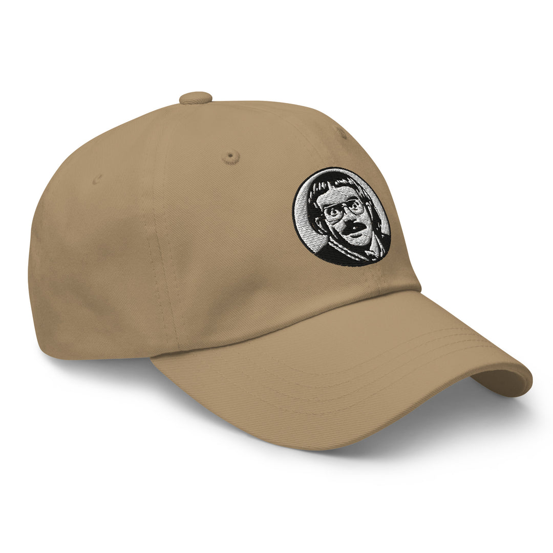 Fluid Identity Chit Do It Lady Cap in Khaki with Embroidered Graphic Design