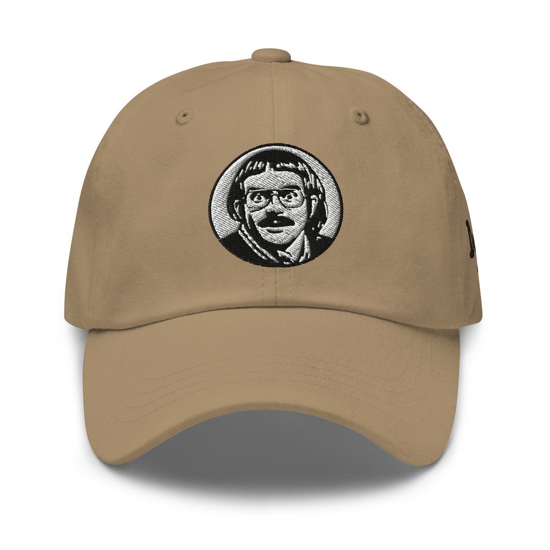 Fluid Identity Chit Do It Lady Cap in Tan with Embroidered Graphic Design
