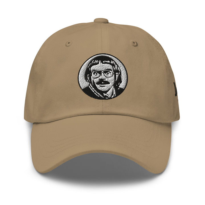 Fluid Identity Chit Do It Lady Cap in Tan with Embroidered Graphic Design