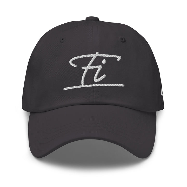 Fluid Identity Black Baseball Cap with Signature Logo for Urban Style Streetwear Fashion