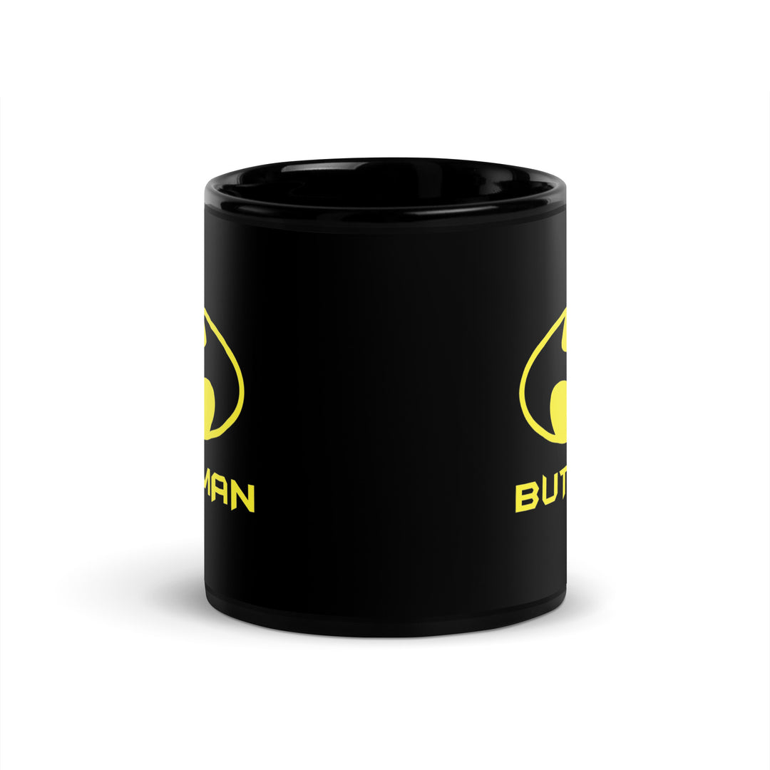 Black Funny Satire Coffee Mug featuring a humorous design for comic fans