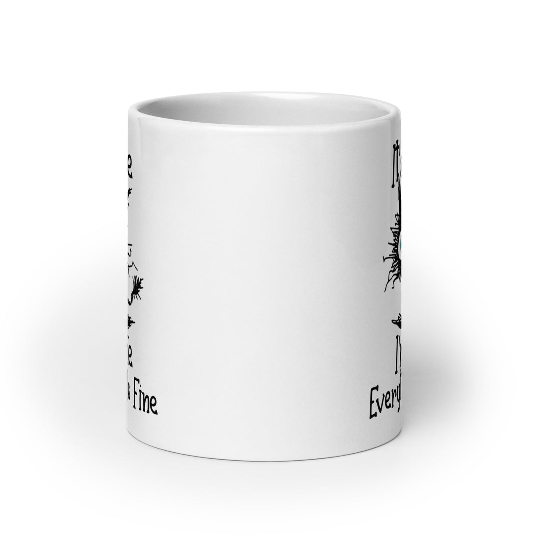 Funny Satire Coffee Mug with humorous text and graphics for a lighthearted start to your day
