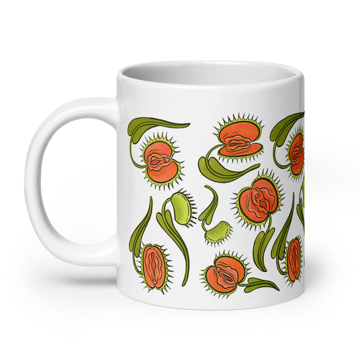 Funny Satire Coffee Mug with Colorful Floral Design for Unique Gift Ideas