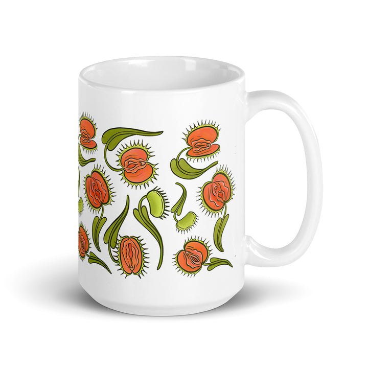 Funny Satire Coffee Mug with Colorful Floral Design for a Unique Gift Idea