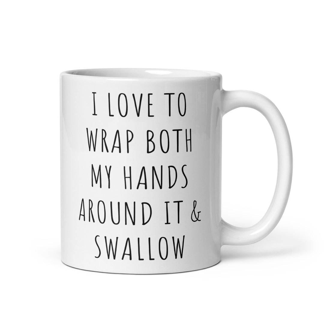 Funny Satire Coffee Mug with humorous text for coffee lovers and gifts