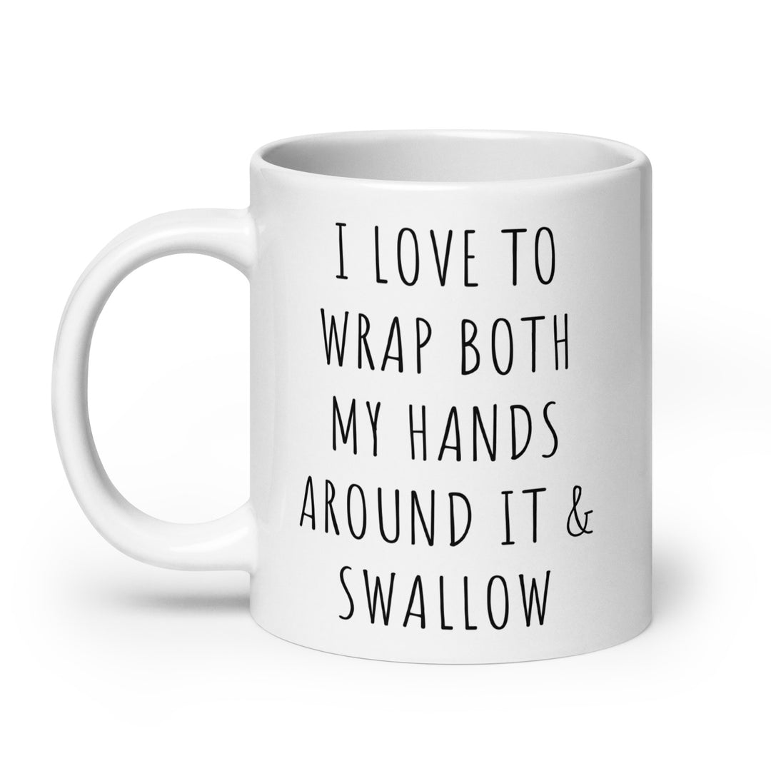 Funny Satire Coffee Mug with humorous text for a lighthearted morning coffee experience