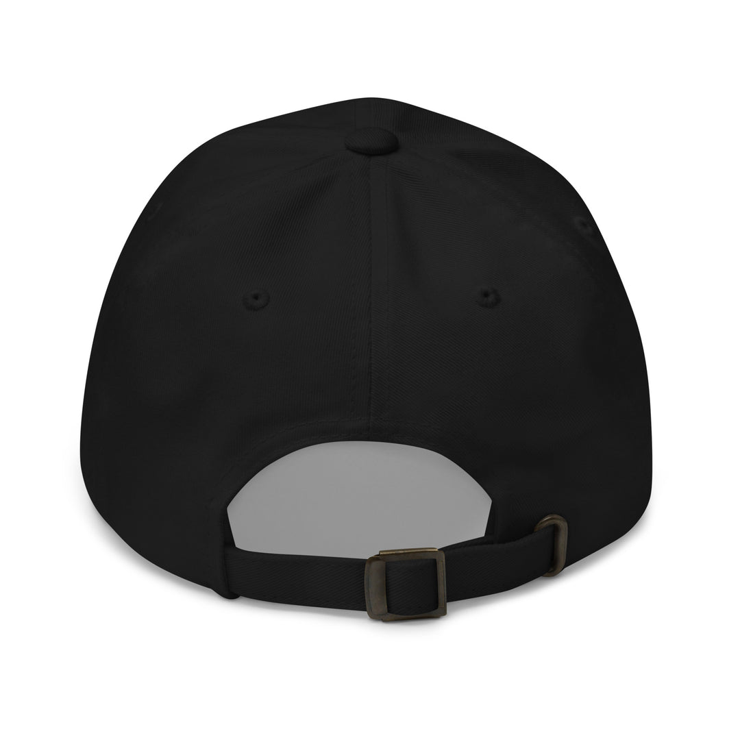 Back view of Kobe Bryant Black Mamba Lakers cap with adjustable strap for a comfortable fit