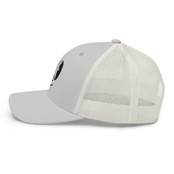 Gray Fluid Identity Snapback Hat for stylish casual wear in Urban Streetwear Apparel