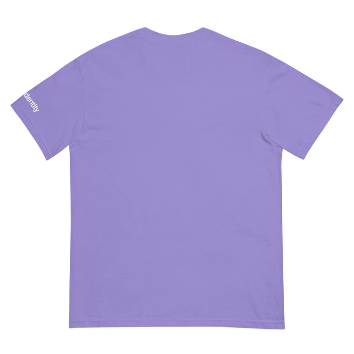 Fluid Identity Purple T-Shirt for Urban Streetwear Apparel with a relaxed fit and soft fabric