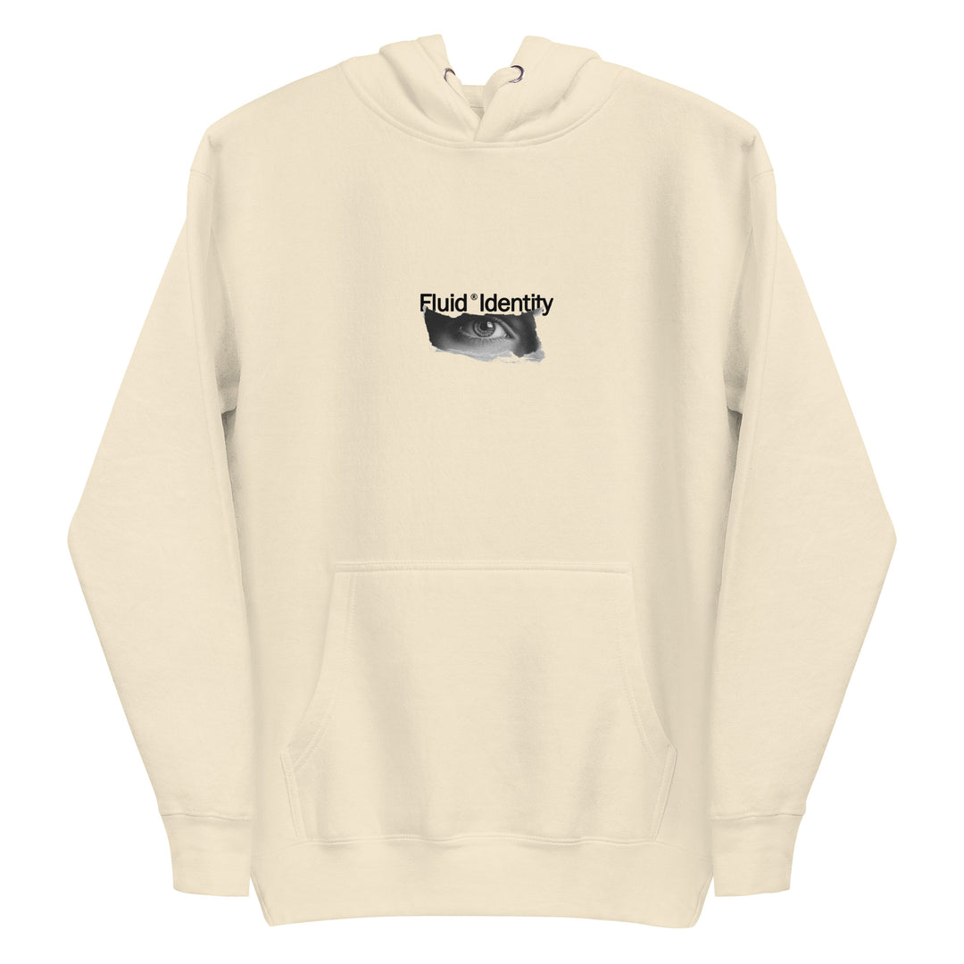 Cream Fluid Identity Hoodie with Urban Style Streetwear Fashion for a trendy look