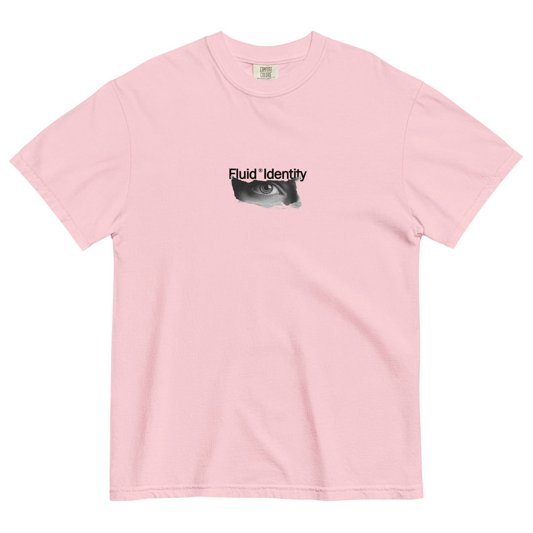 Pink Fluid Identity T-Shirt featuring Urban Style Streetwear Fashion graphic design